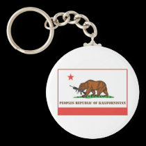 PRK- Peoples Republic of Kalifornistan keychains