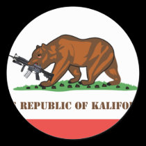 PRK- Peoples Republic of Kalifornistan stickers