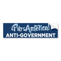 Pro America! Bumper Sticker bumper stickers