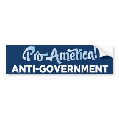 Pro America! Bumper Sticker by Libertymaniacs
