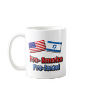 Pro-America/Israel mug