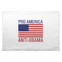 PRO-AMERICAN ANTI-OBAMA PLACEMAT