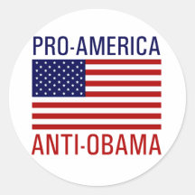 PRO-AMERICAN ANTI-OBAMA STICKERS