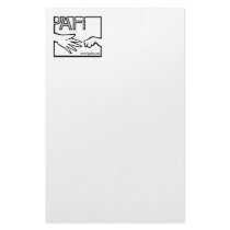 Pro Animals Finland BW Logo stationery