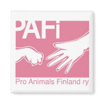 Pro Animals Finland Logo Refrigerator Magnet