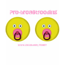 Pro-breastfeeding funny t-shirt design by vitaliy Pro-breastfeeding funny t-shirt design