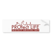 PRO Bristol Bay Salmon Bumper Stickers