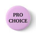 Pro-choice buttons