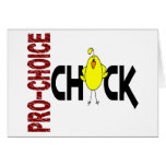 Pro-Choice Chick 1 Card