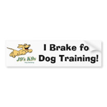 Pro Dog Training Bumper Sticker bumper stickers by campwaggintails Pro Dog Training Bumper Sticker bumper stickers