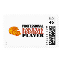 Pro Fantasy Football Player Stamp