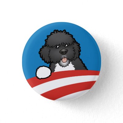 Pro First Dog Bo Obama Buttons