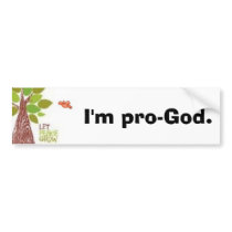 pro-God bumper stickers