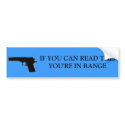 Pro Gun bumper stickers
