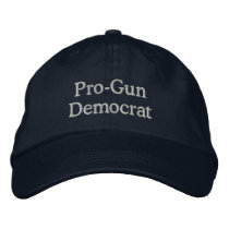 Pro-Gun Democrat Hat embroidered hats by ArmedLeft Pro-Gun Democrat Hat embroidered hats
