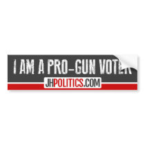 Pro-Gun Voter Bumper Stickers