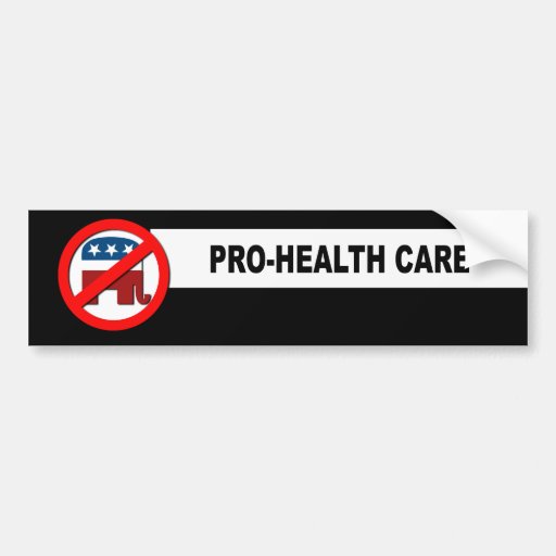 PROHEALTH CARE BUMPER STICKER Zazzle