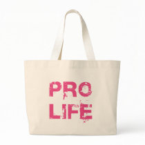Pro Life Canvas Bag