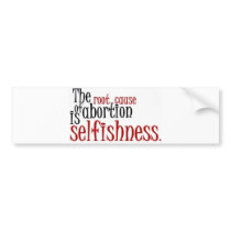 Pro-Life Bumper Sticker