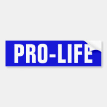 Pro-Life Bumper Stickers