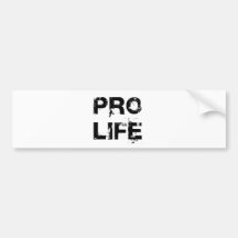 Pro Life Bumper Stickers