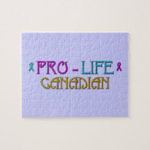 PRO-LIFE CANADIAN JIGSAW PUZZLES