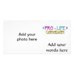 PRO-LIFE CANADIAN PHOTO GREETING CARD
