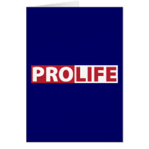 Pro Life cards
