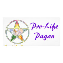 Pro-life elements photo cards