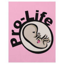 Pro-Life Fetus Design flyers by ProLifeGear Pro-Life Fetus Design flyers