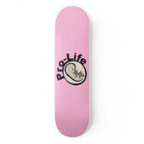 Pro-Life Fetus Design Custom Skate Board