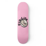 Pro-Life Fetus Design Custom Skate Board
