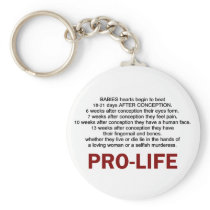 Pro-Life Keychain