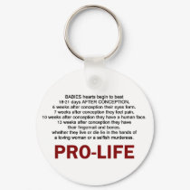 Pro-Life keychains by heavyequipment Pro-Life keychains