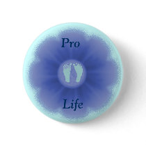 Pro Life Little Feet buttons by cowboyannie Pro Life Little Feet buttons