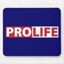 Pro Life mousepads by AmericanElephant Pro Life mousepads