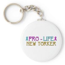 Pro-Life New Yorker Keychains
