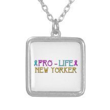 Pro-Life New Yorker Necklace