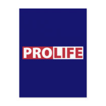 Pro Life postcards