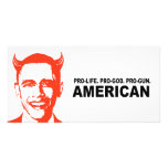 Pro-life. Pro-God. Pro-Gun American photo cards