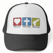 Pro Life, Pro God, Pro Gun Hat
