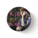 Pro Life, Pro Palin buttons