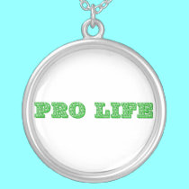 Pro-Life Sterling Silver Necklace by Artists4God Pro-Life Sterling Silver Necklace