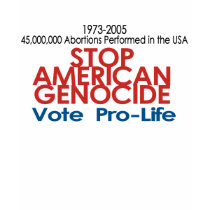 Pro-Life T-Shirt, Stop American Genocide by cutencomfy Pro-Life T-Shirt, Stop American Genocide