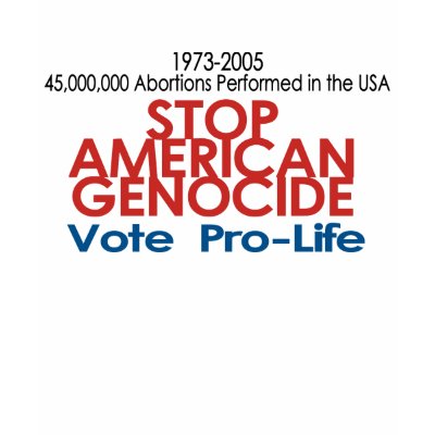 Pro-Life T-Shirt, Stop American Genocide by cutencomfy
