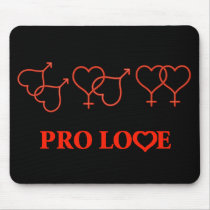 Pro Love mousepads by artmarx Pro Love mousepads