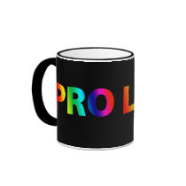 Pro Love Rainbow Mugs