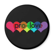 Pro Love say no to prop 8 h8 Magnets