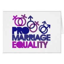 Pro marriage equality cards