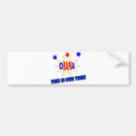 PRO OBAMA 2012 BUMPER STICKER
